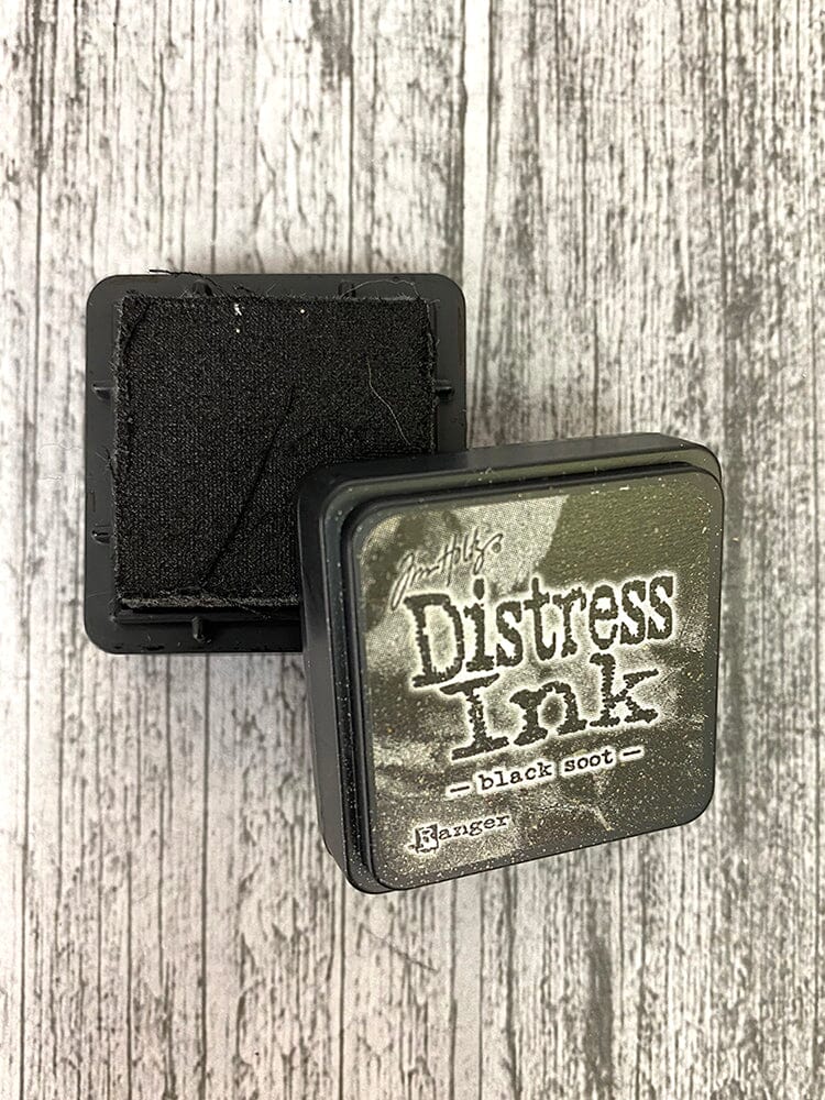 Tim Holtz Mini Distress® Ink Pad Black Soot Ink Pad Distress 