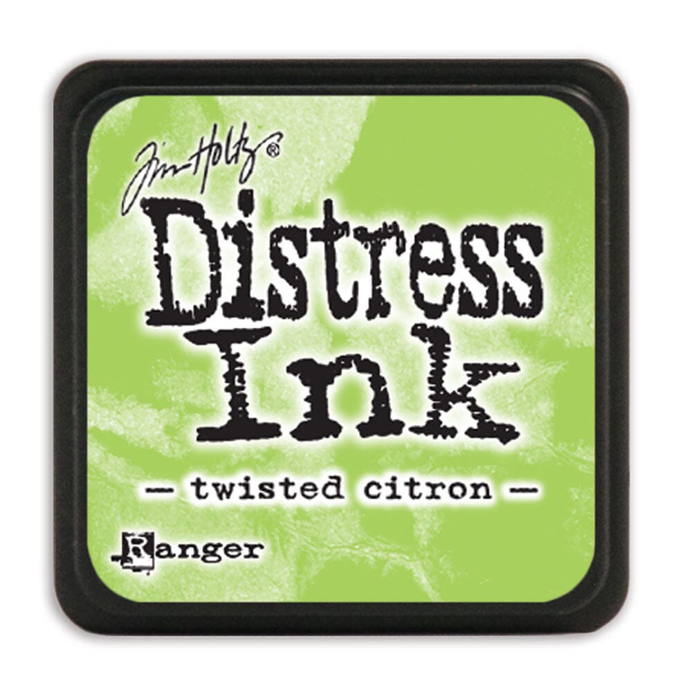 Tim Holtz Mini Distress® Ink Pad Twisted Citron Ink Pad Distress 