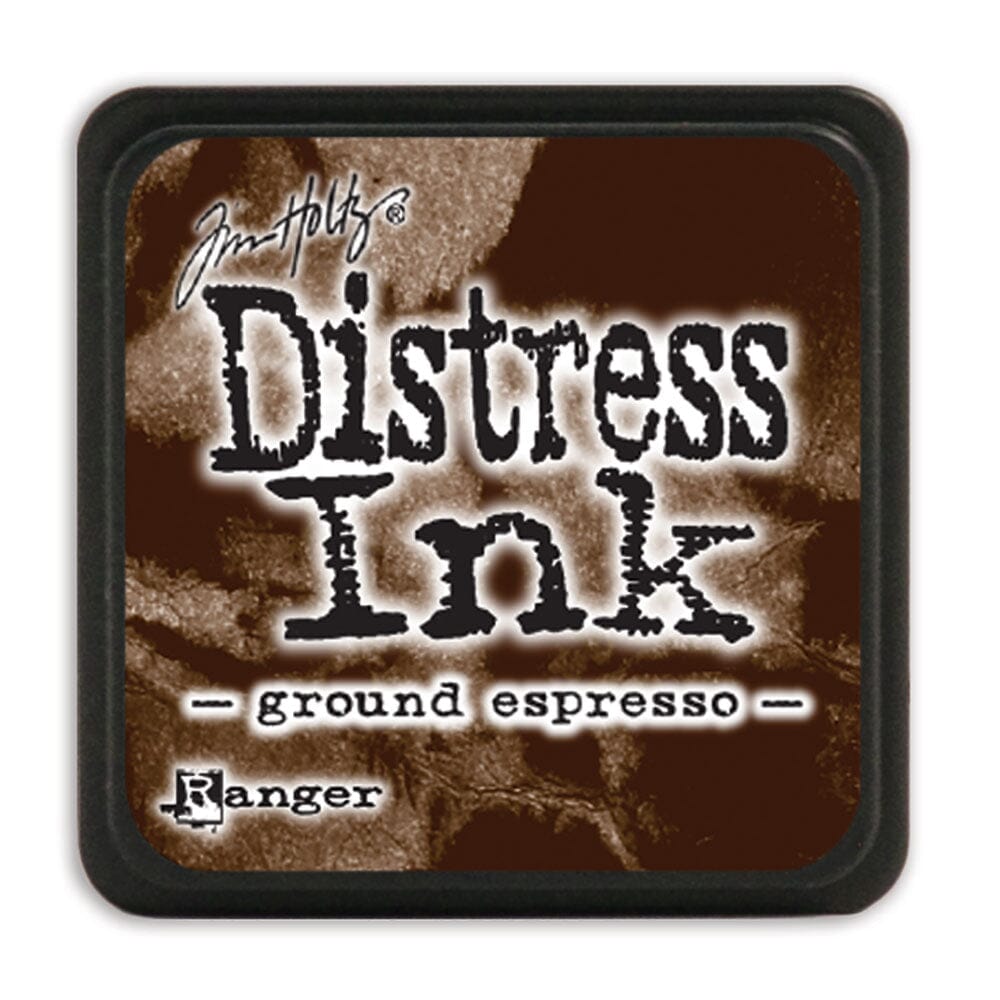 Tim Holtz Mini Distress® Ink Pad Ground Espresso Ink Pad Distress 