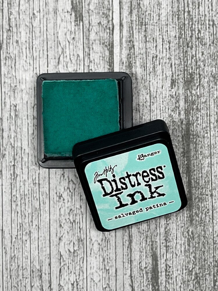 Tim Holtz Mini Distress® Ink Pad Salvaged Patina Ink Pad Distress 