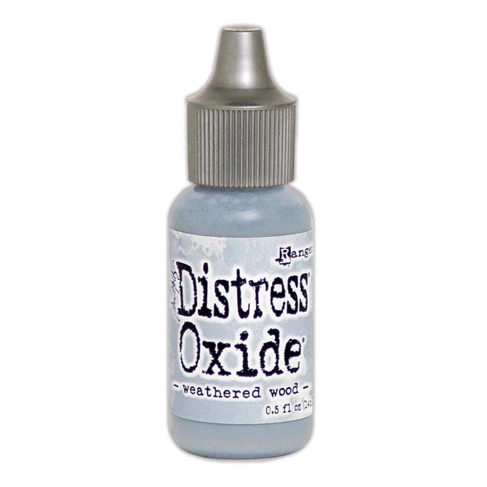 Tim Holtz Distress® Oxide® Re-Inker Weathered Wood, 0.5oz Ink Distress 