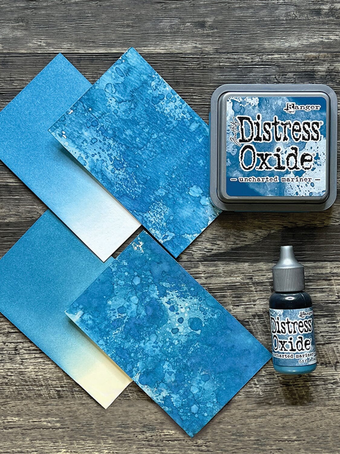 Tim Holtz Distress® Oxide® Ink Pad Re-Inker Uncharted Mariner 0.5oz Ink Distress 