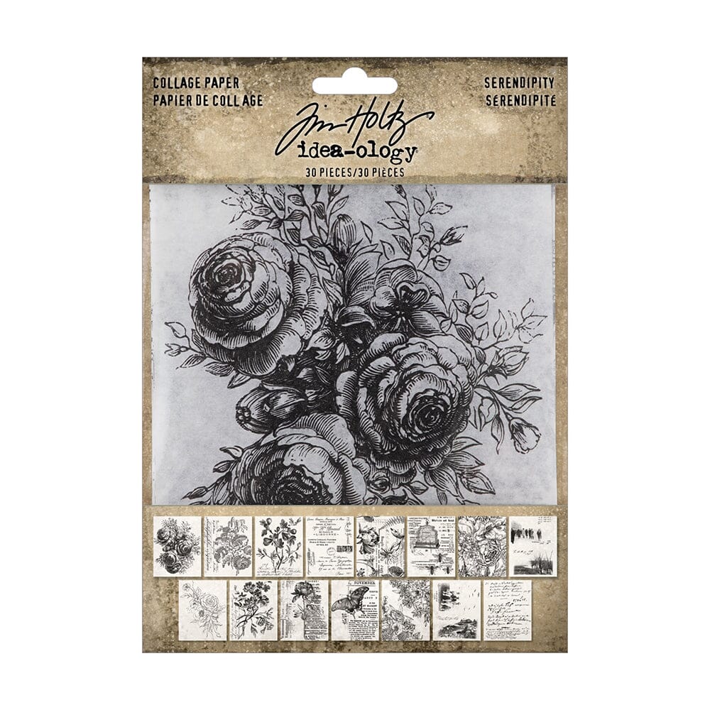 Tim Holtz Idea-ology Collage Paper Serendipity Tim Holtz Other 