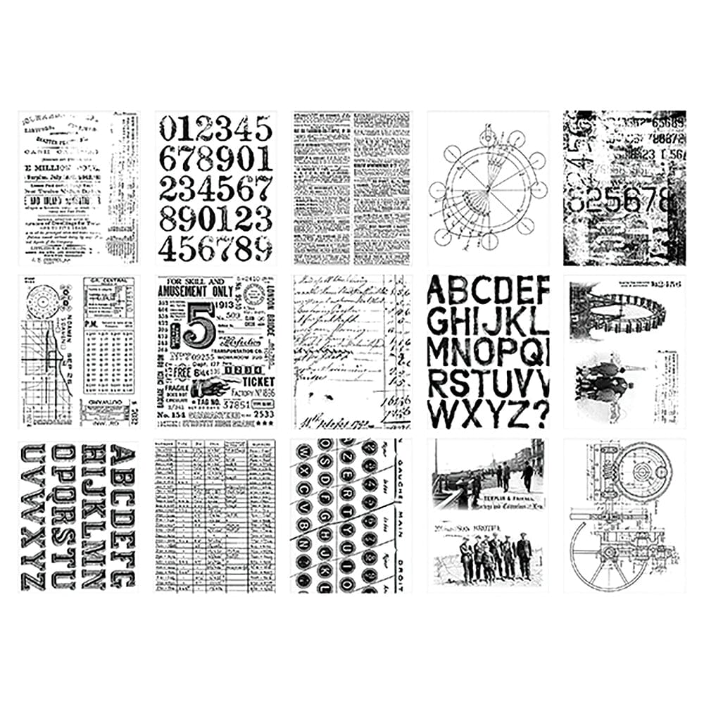 Tim Holtz Idea-ology Collage Paper Archives Tim Holtz Other 