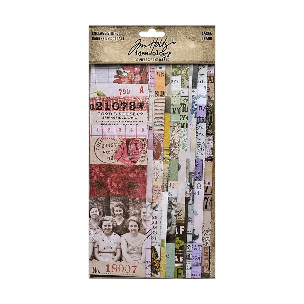 Tim Holtz Idea-ology Collage Strips Large Tim Holtz Other 