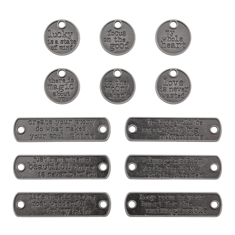 Tim Holtz Idea-ology Stencil Typed Tags Tim Holtz Other 