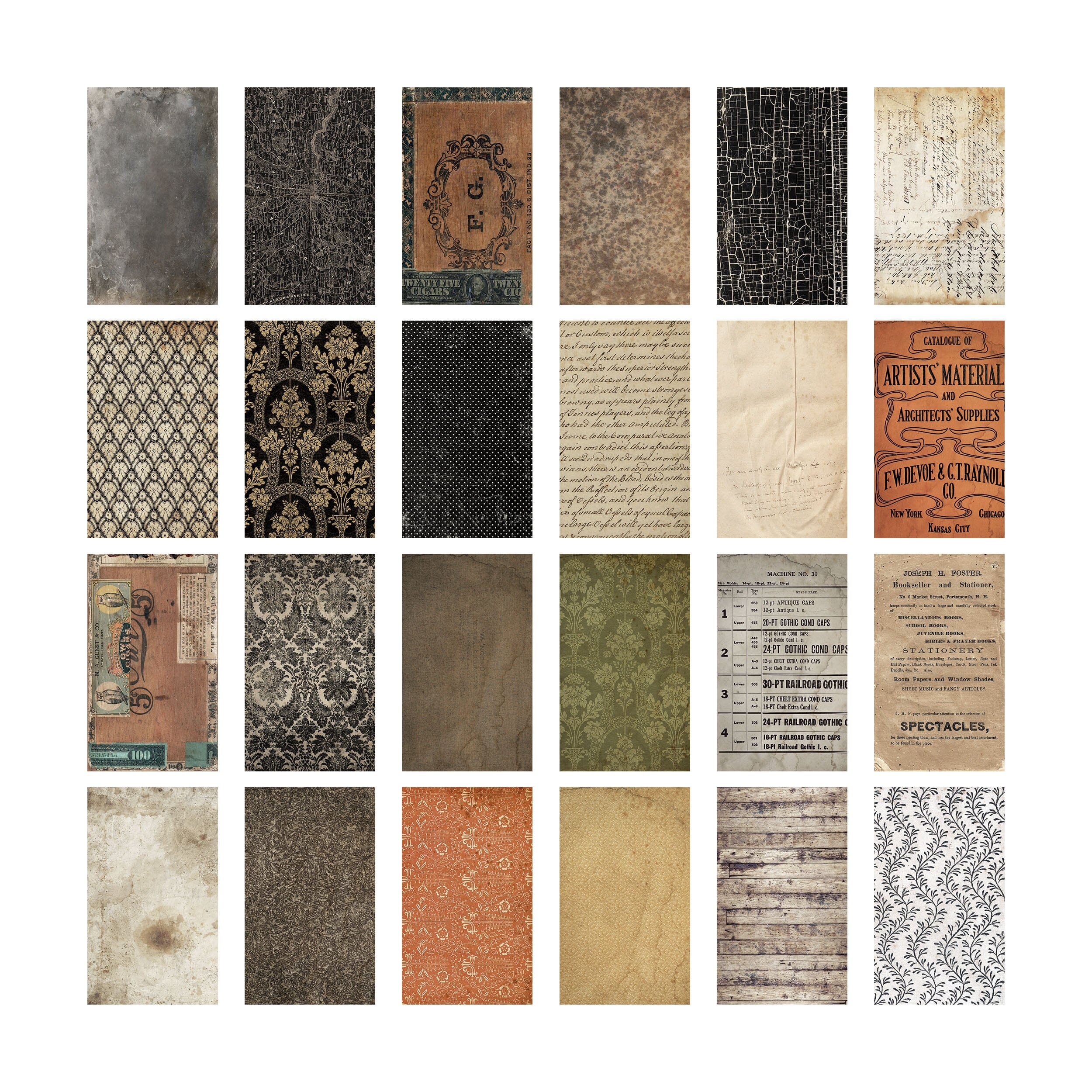 Tim Holtz Idea-ology Backdrops Tim Holtz Other 