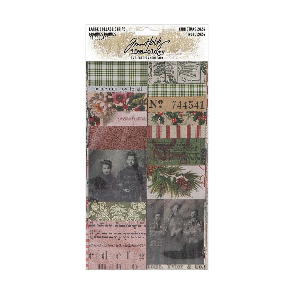 Tim Holtz Idea-ology Christmas Large Collage Strips Tim Holtz Other 