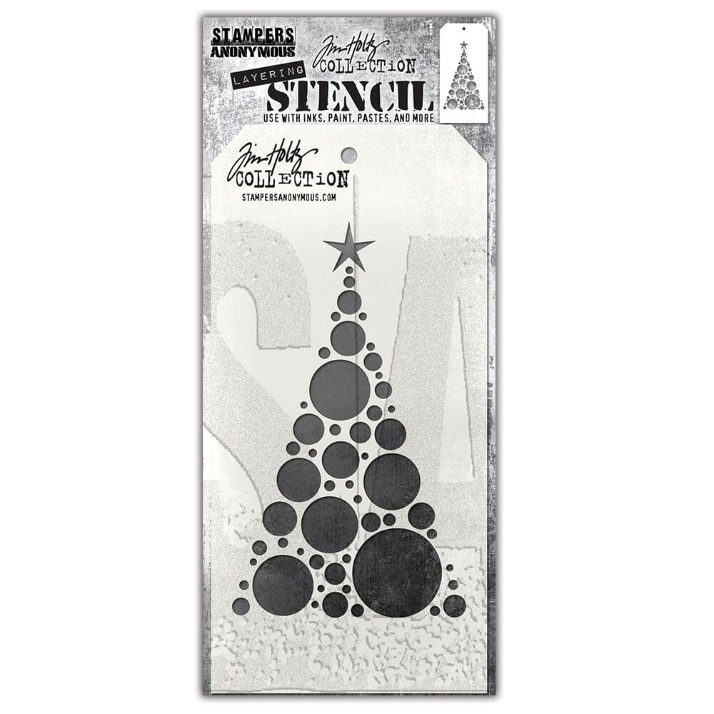 Tim Holtz Stampers Anonymous Layering Stencil Modern Tree Stampers Anonymous Tim Holtz Other 