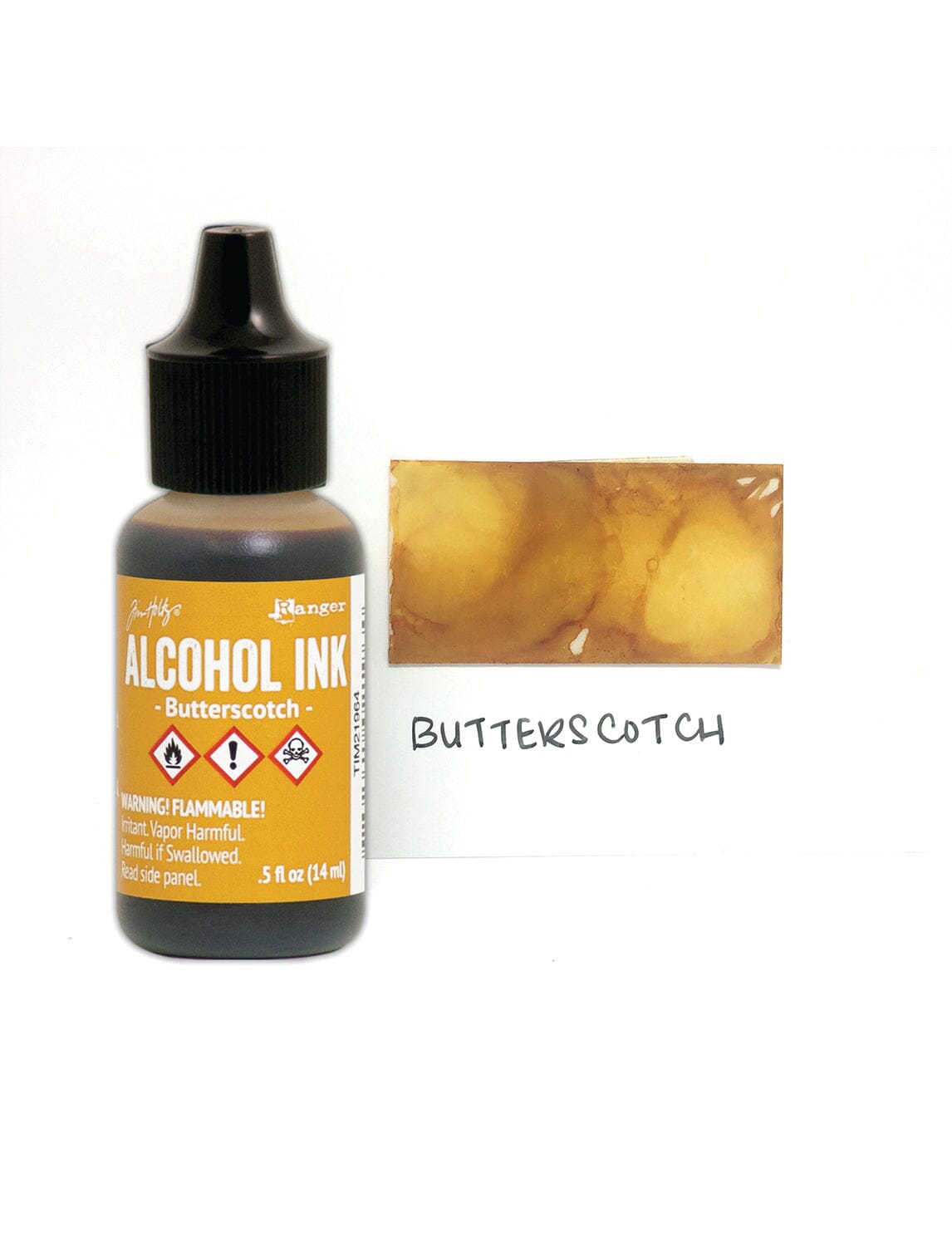 Tim Holtz® Alcohol Ink Butterscotch, 0.5oz Ink Alcohol Ink 