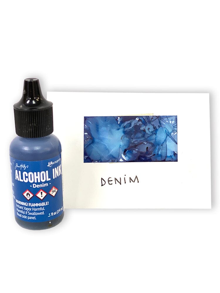 Tim Holtz® Alcohol Ink Denim, 0.5oz Ink Alcohol Ink 