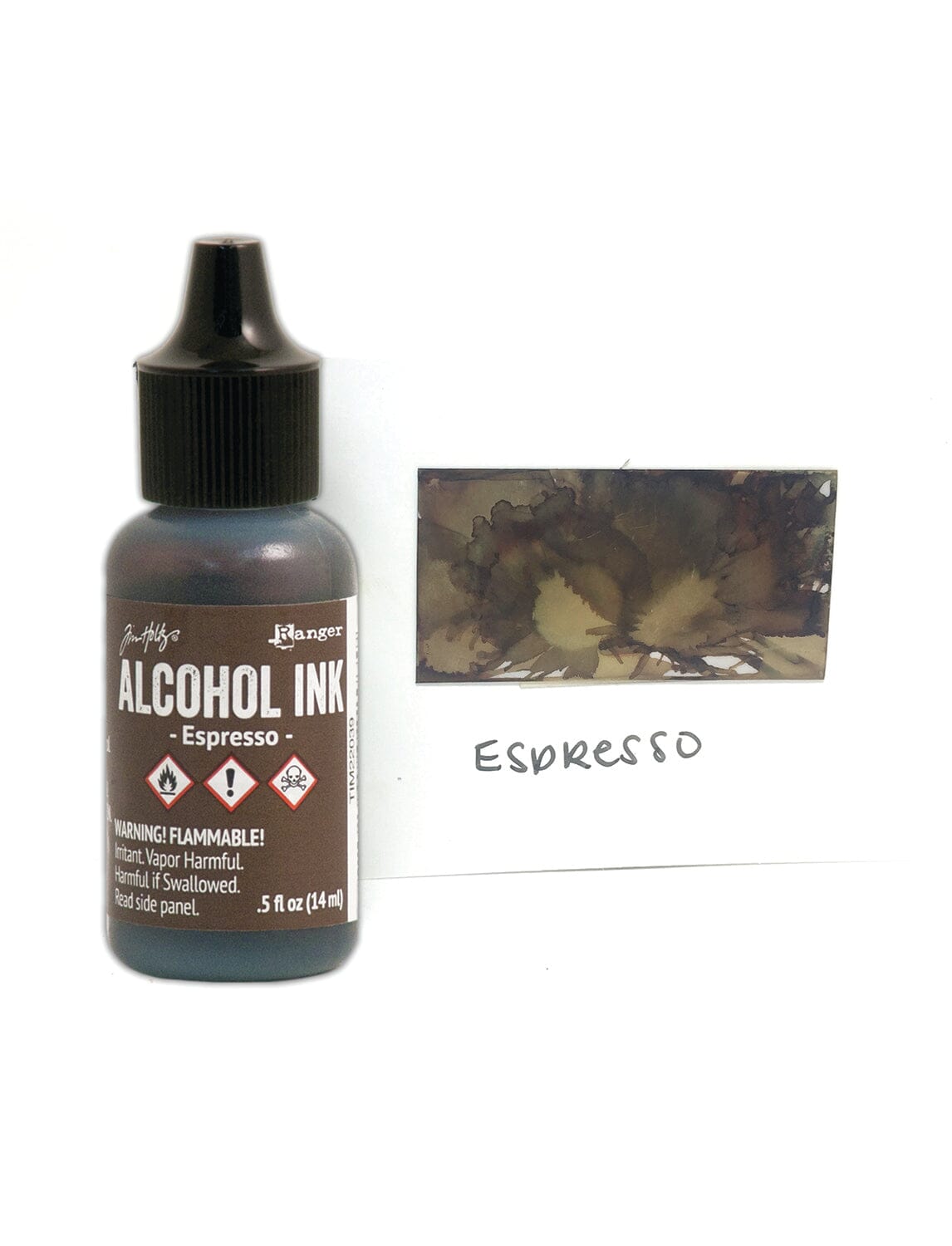 Tim Holtz® Alcohol Ink Espresso, 0.5oz Ink Alcohol Ink 