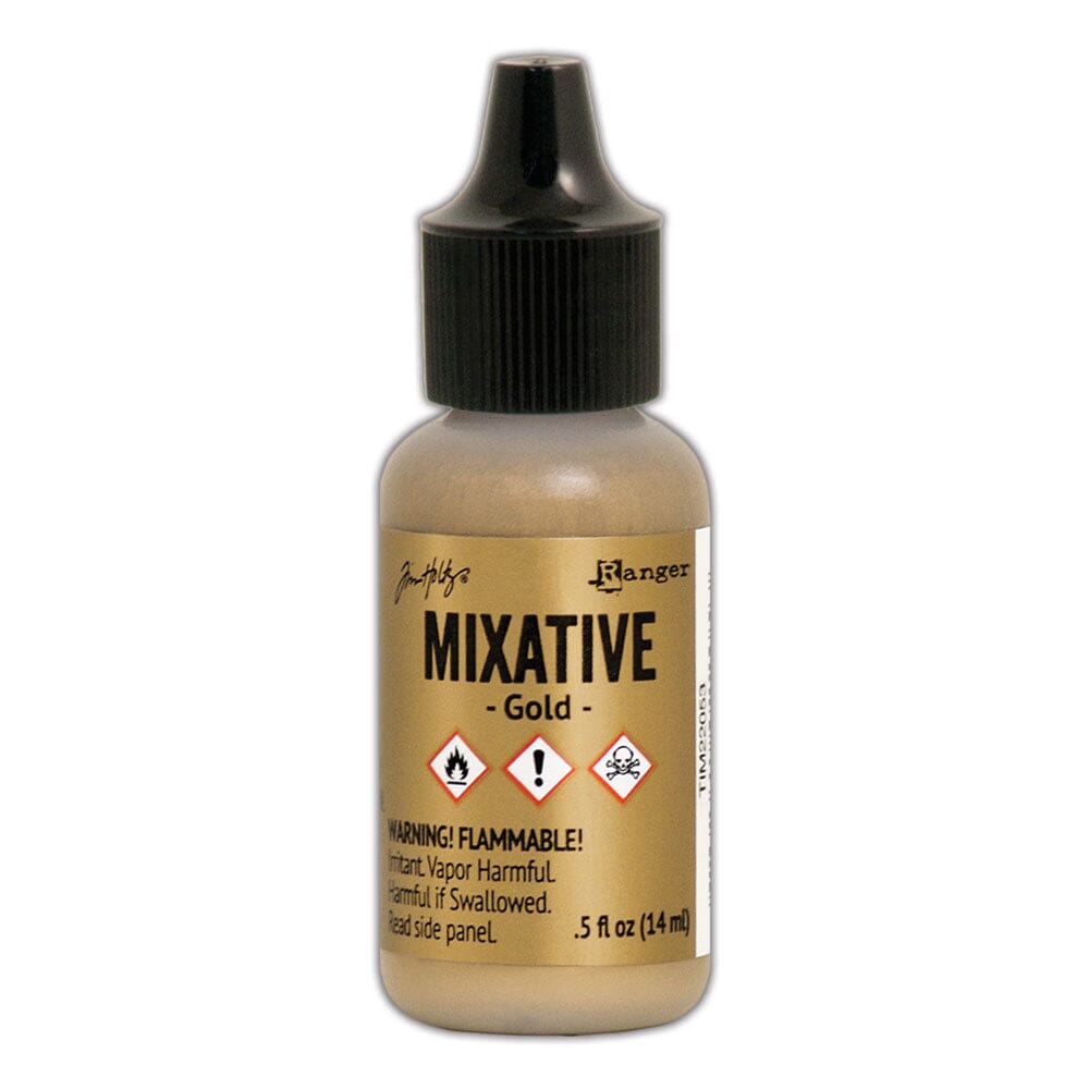 Tim Holtz® Mixatives™ Gold, 0.5oz Ink Alcohol Ink 