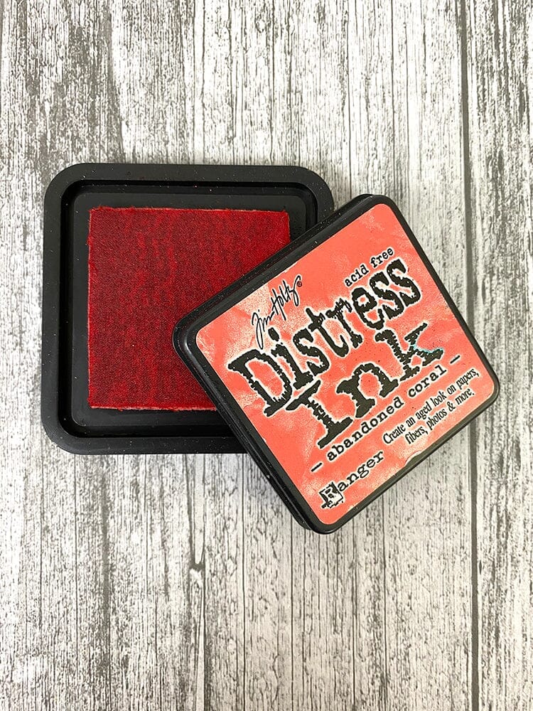 Tim Holtz Distress® Ink Pad Abandoned Coral Ink Pad Distress 