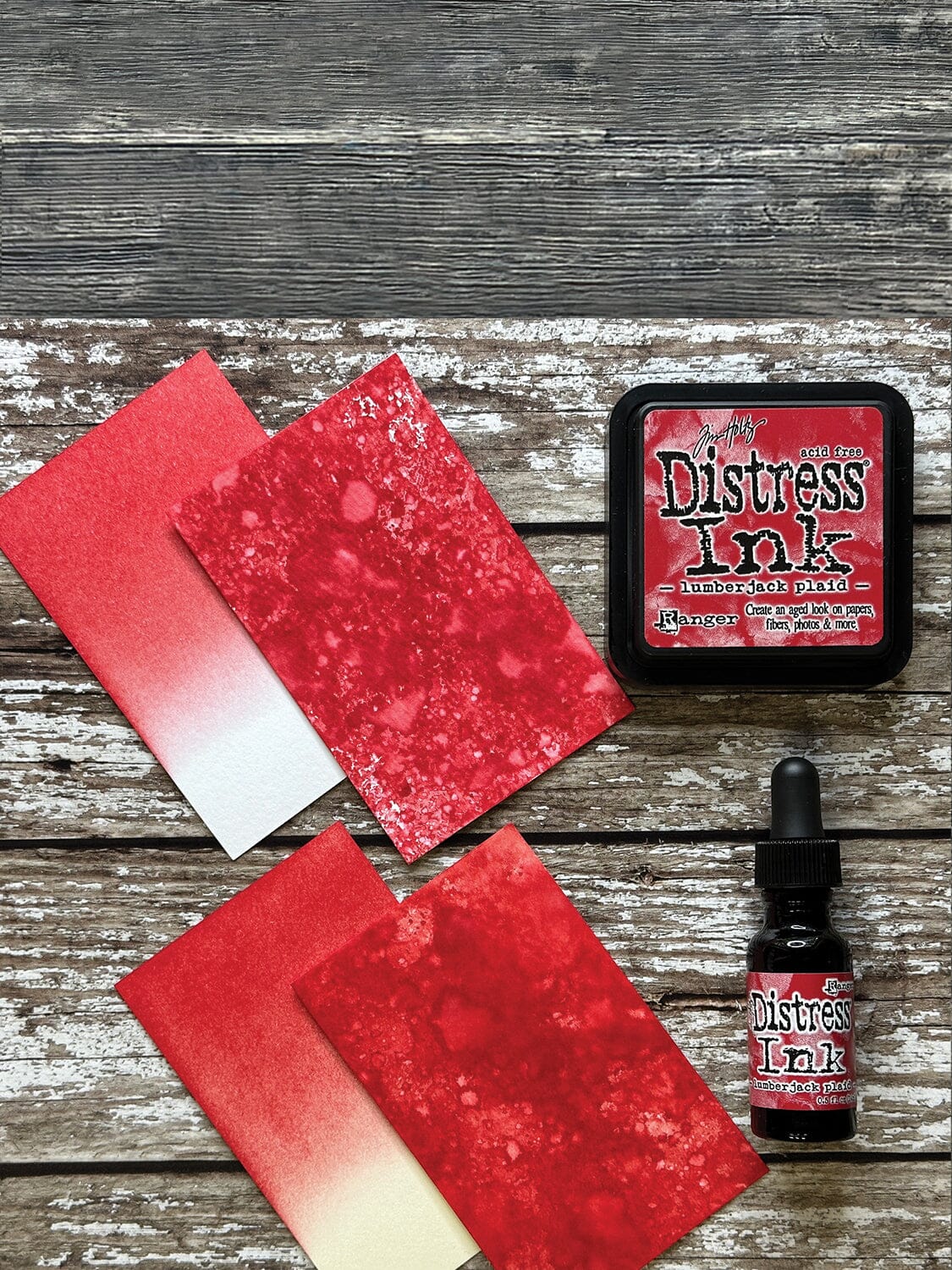 Tim Holtz Distress® Ink Pad Lumberjack Plaid Ink Pad Distress 