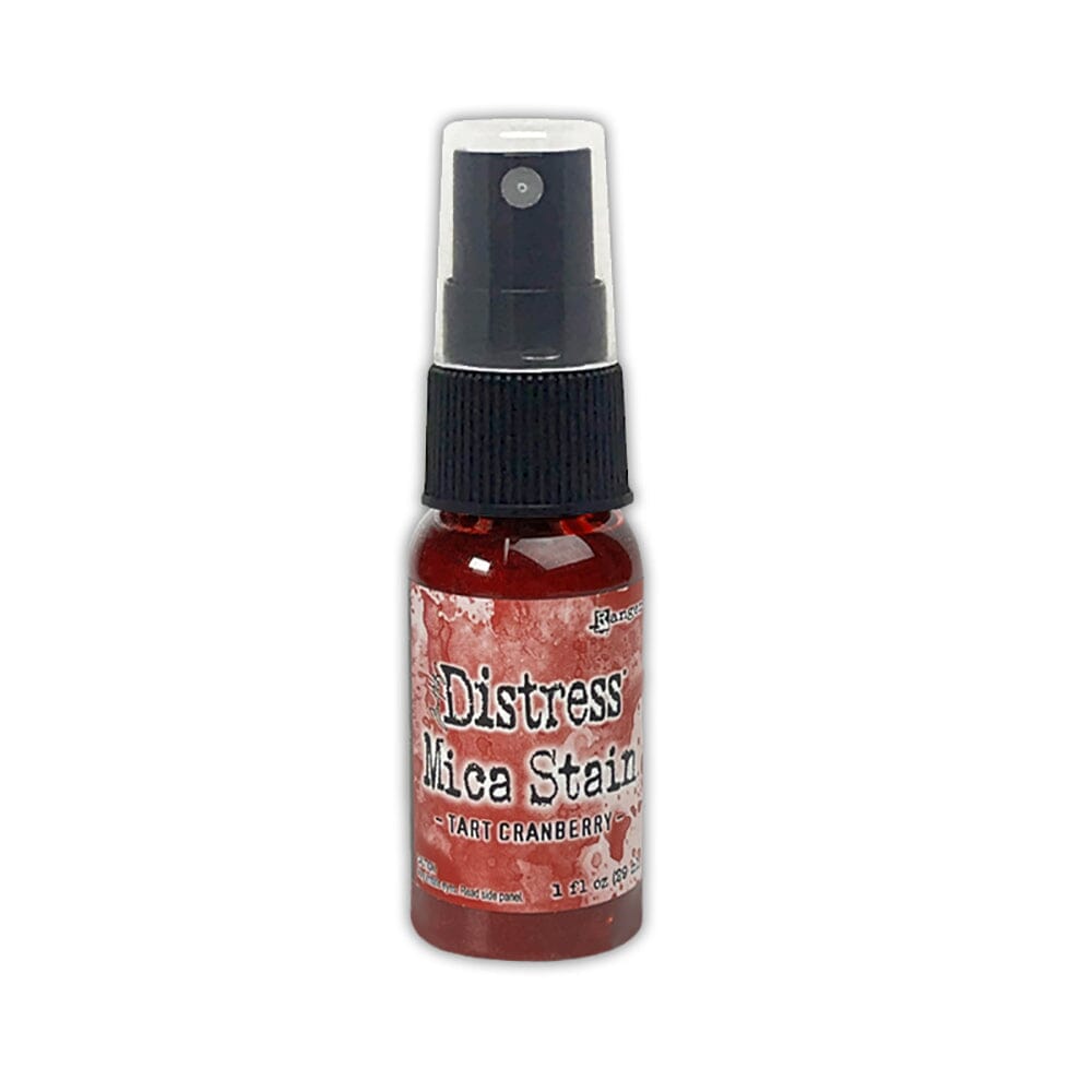 Tim Holtz Distress® Tart Cranberry Mica Stain Sprays Distress 