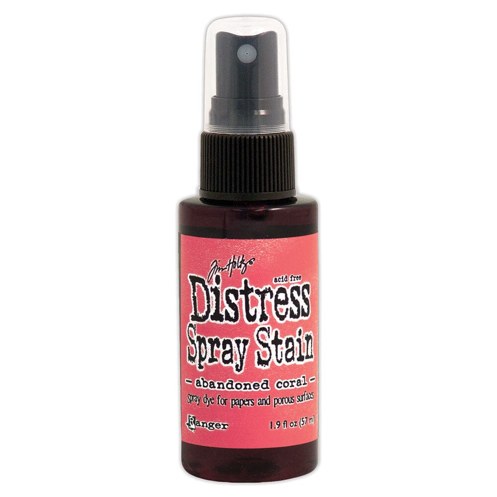 Tim Holtz Distress® Spray Stain Abandoned Coral, 2oz Sprays Distress 