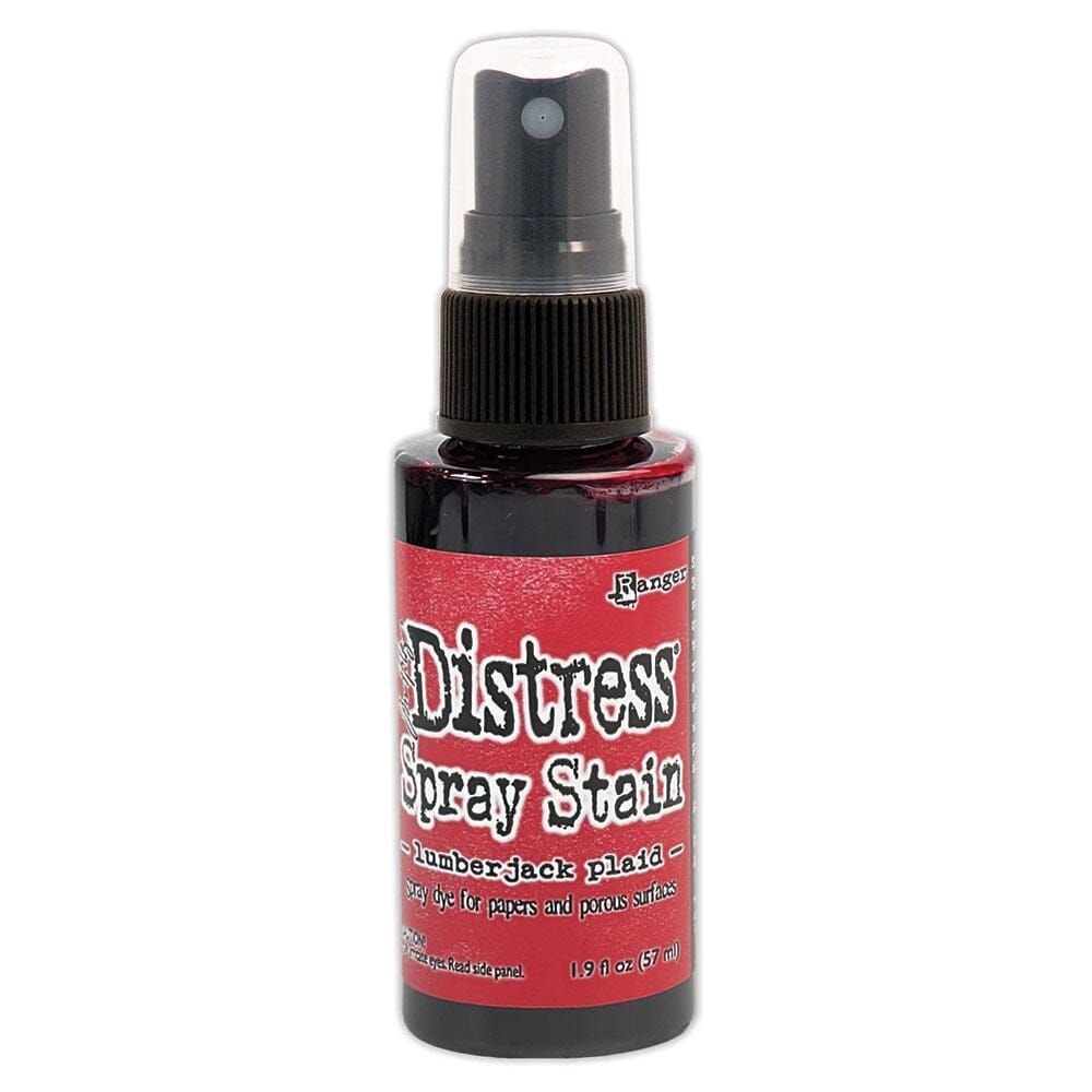 Tim Holtz Distress® Spray Stain Lumberjack Plaid, 2oz Sprays Distress 