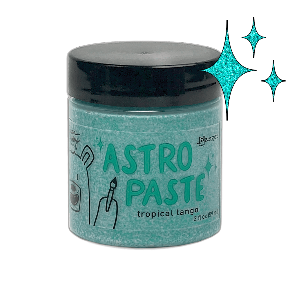 Simon Hurley create. Astro Paste Tropical Tango, 2oz Adhesives & Mediums Simon Hurley 