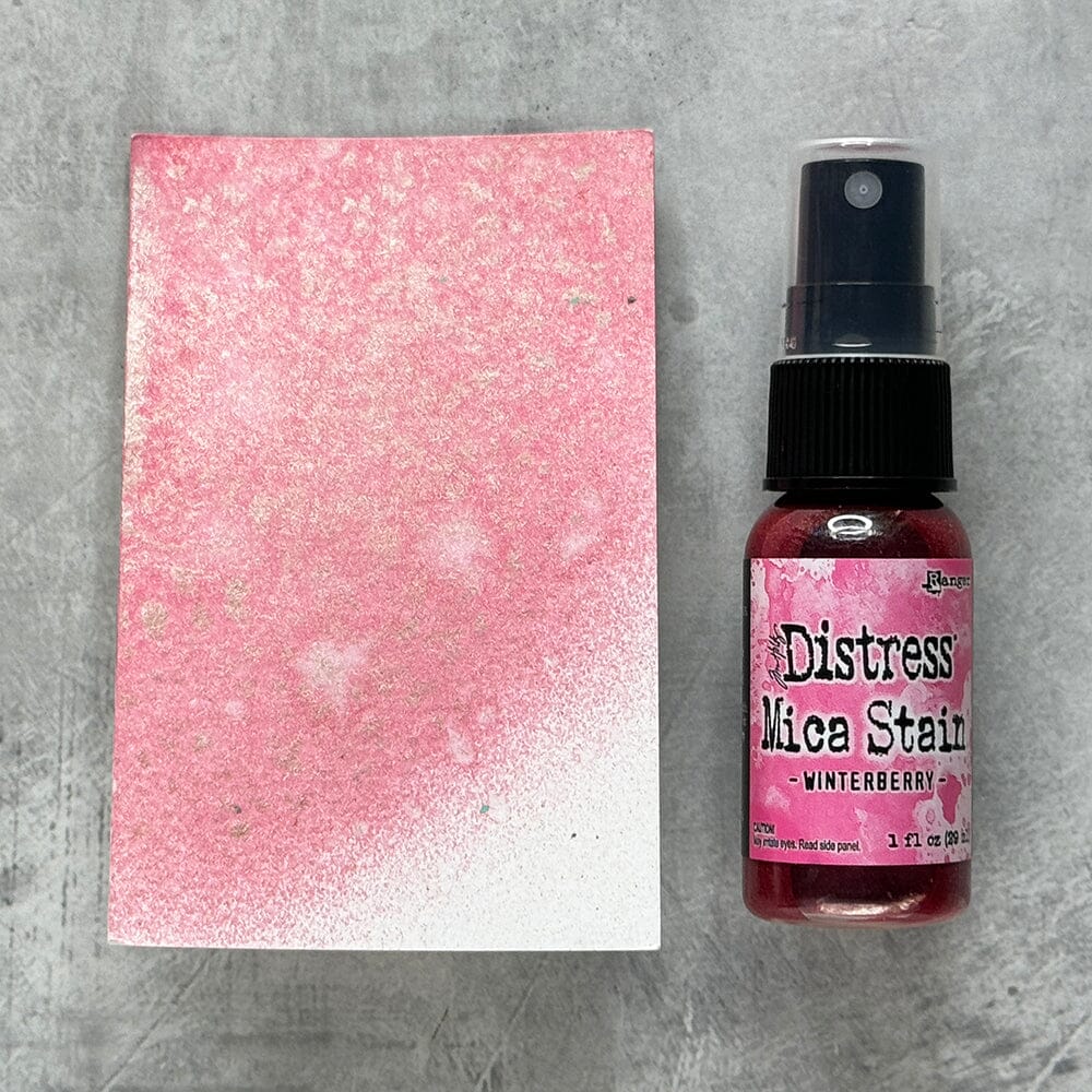 Tim Holtz Distress® Winterberry Mica Stain Sprays Distress 