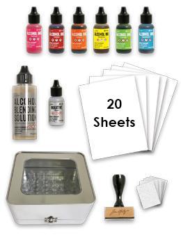 Tim Holtz® Alcohol Ink Starter Kit Bundles Alcohol Ink 