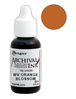 Wendy Vecchi Archival Ink™ Pad Re-Inker Orange Blossom, 0.5oz Ink Wendy Vecchi 