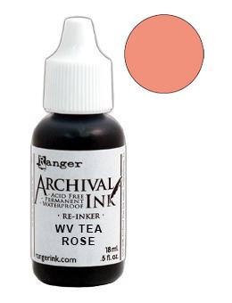 Wendy Vecchi Archival Ink™ Pad Re-Inker Tea Rose, 0.5oz Ink Wendy Vecchi 