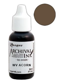 Wendy Vecchi Archival Ink™ Pad Re-Inker Acorn, 0.5oz Ink Wendy Vecchi 