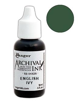 Wendy Vecchi Archival Ink™ Pad Re-Inker English Ivy, 0.5oz Ink Wendy Vecchi 