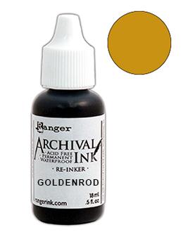 Wendy Vecchi Archival Ink™ Pad Re-Inker Goldenrod, 0.5oz Ink Wendy Vecchi 