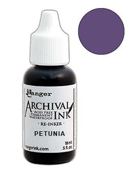 Wendy Vecchi Archival Ink™ Pad Re-Inker Petunia, 0.5oz Ink Wendy Vecchi 