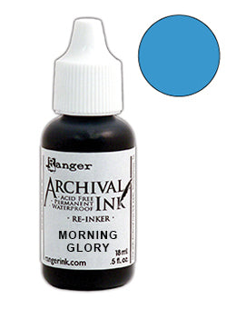 Wendy Vecchi Archival Ink™ Pad Re-Inker Morning Glory, 0.5oz Ink Wendy Vecchi 