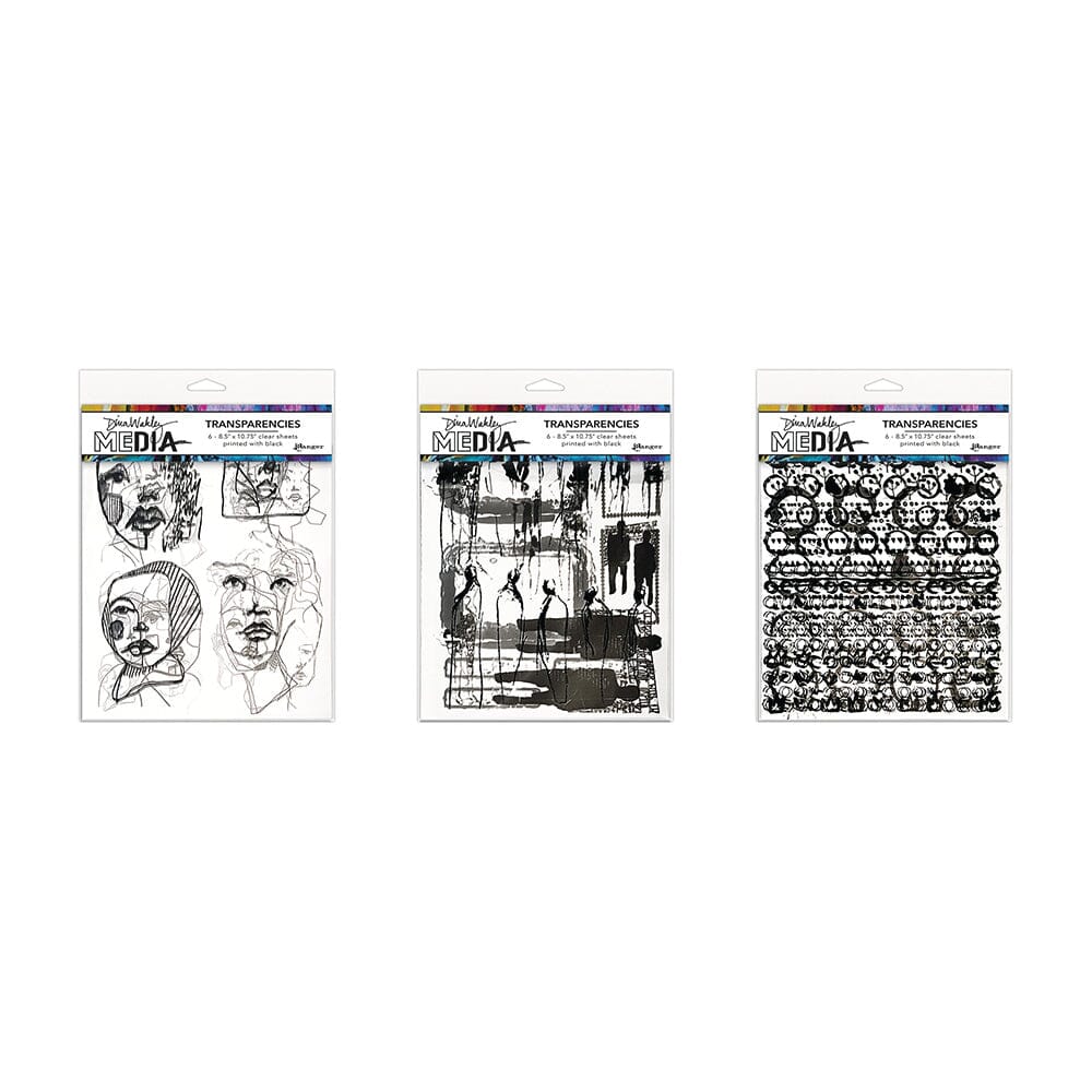 Dina Wakley Transparencies Bundle Surfaces Dina Wakley Media 