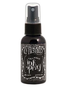 Dylusions Ink Spray Black Marble, 2oz Ink Spray Dylusions 