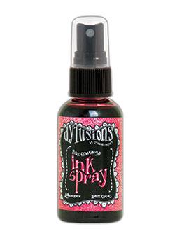 Dylusions Ink Spray Pink Flamingo, 2oz Ink Spray Dylusions 