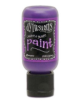 Dylusions Flip Cap Paint Crushed Grape, 1oz Paint Dylusions 