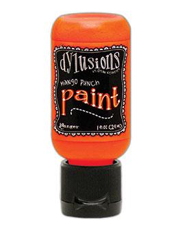 Dylusions Flip Cap Paint Mango Punch, 1oz Paint Dylusions 