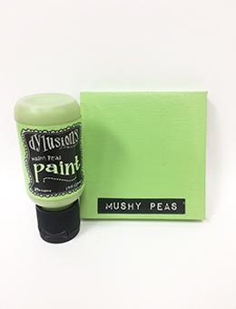 Dylusions Flip Cap Paint Mushy Peas, 1oz Paint Dylusions 