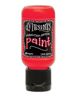 Dylusions Flip Cap Paint Strawberry Daiquiri, 1oz Paint Dylusions 