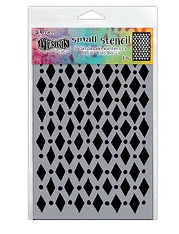 Dylusions Stencils Court Jester Stencil Dylusions Small 5 x 8 