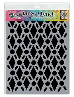 Dylusions Stencils Fancy Floor Stencil Dylusions Large 9 x 12 