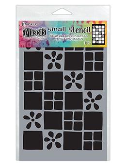 Dylusions Stencil Square Dance Stencil Dylusions Small 5 x 8 