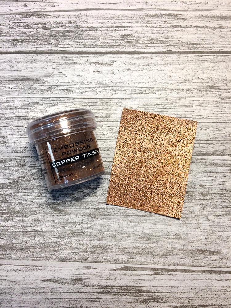 Embossing Powder Copper Tinsel Powders Ranger Ink 