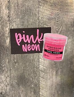 Embossing Powder Pink Neon, 1oz Jar Powders Ranger Ink 