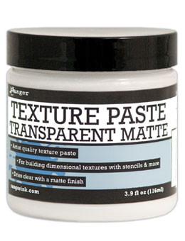 Ranger Texture Paste Transparent Matte, 4oz Medium Ranger Brand 