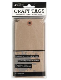 Ranger Craft Tags #8 Kraft, 20pc Surfaces Ranger Brand 