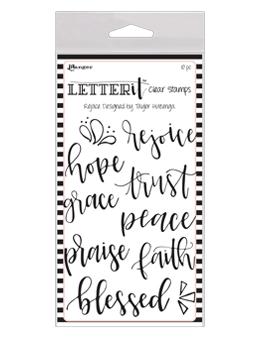 Letter It™ Clear Stamp Set - Rejoice Stamps Letter It 