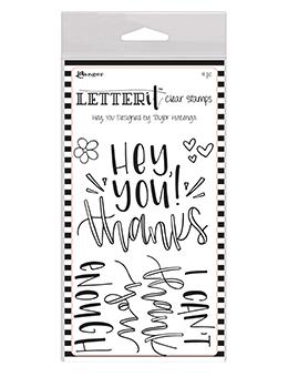 Letter It™ Clear Stamp Set - Hey You Stamps Letter It 