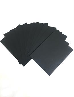 Letter It™ Black Cardstock 4.25" x 5.5", 12pc Surfaces Letter It 