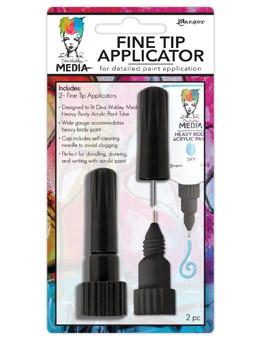 Dina Wakley Media Fine Tip Applicator 2pk Tools & Accessories Dina Wakley Media 